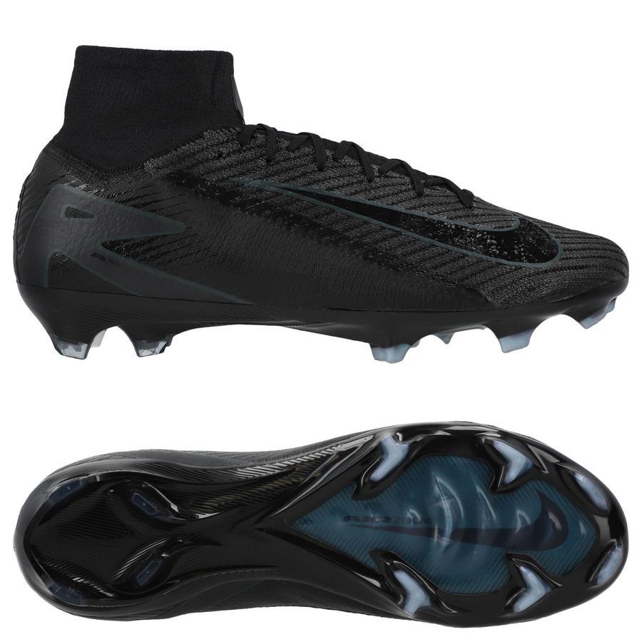 Nike mercurial triple black hotsell