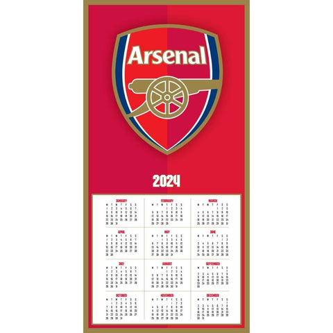 Arsenal 2024 Square Legends Calendar – Weston Corporation