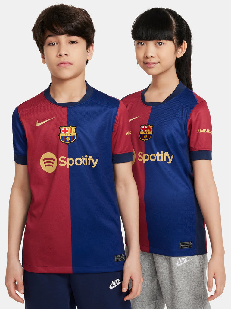 Barcelona Youth 2024/25 Stadium SS Home Jersey