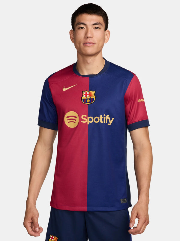 Barcelona Adult 2024/25 Stadium SS Home Jersey – Weston Corporation