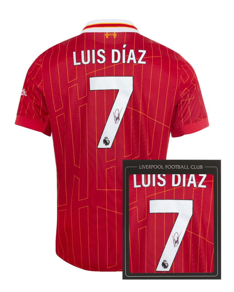 LFC Signed 24/25 Díaz Boxed Shirt