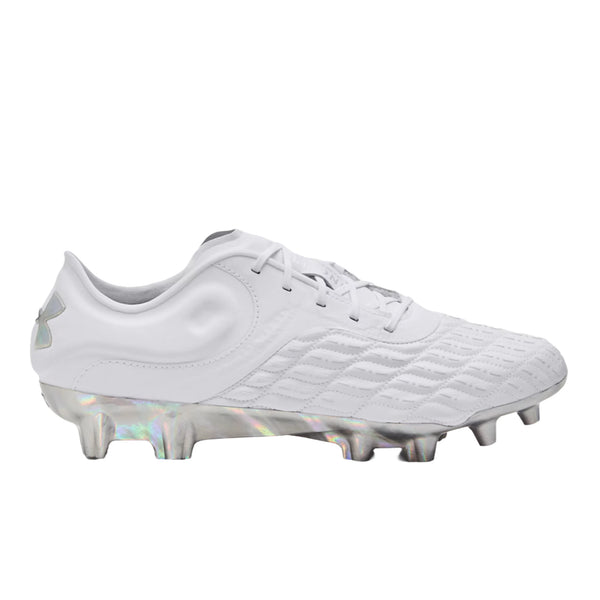 All white under 2025 armour football cleats