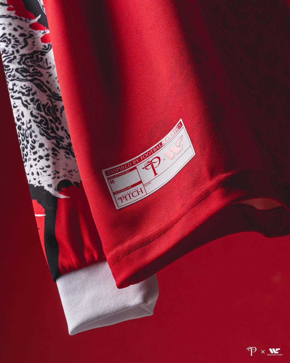 Over The Pitch x Weston Corp Singapore 1993 Long Sleeve Jersey (Red ...