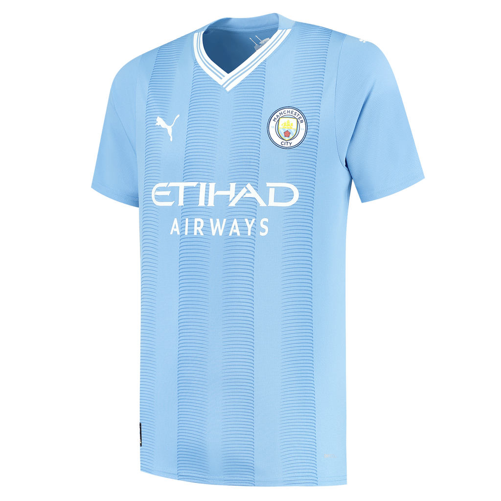 Manchester City Adult 2023 24 Home Jersey Weston Corporation