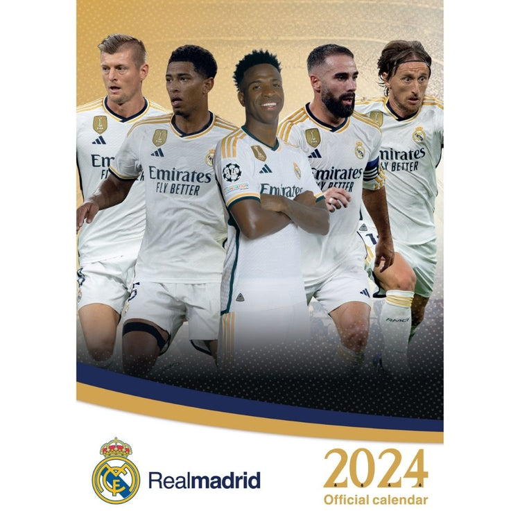 Real Madrid 2024 A3 Calendar – Weston Corporation