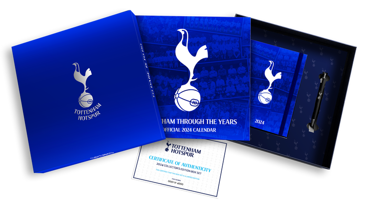 Tottenham Hotspur Fc 2024 A3 Deluxe Calendar