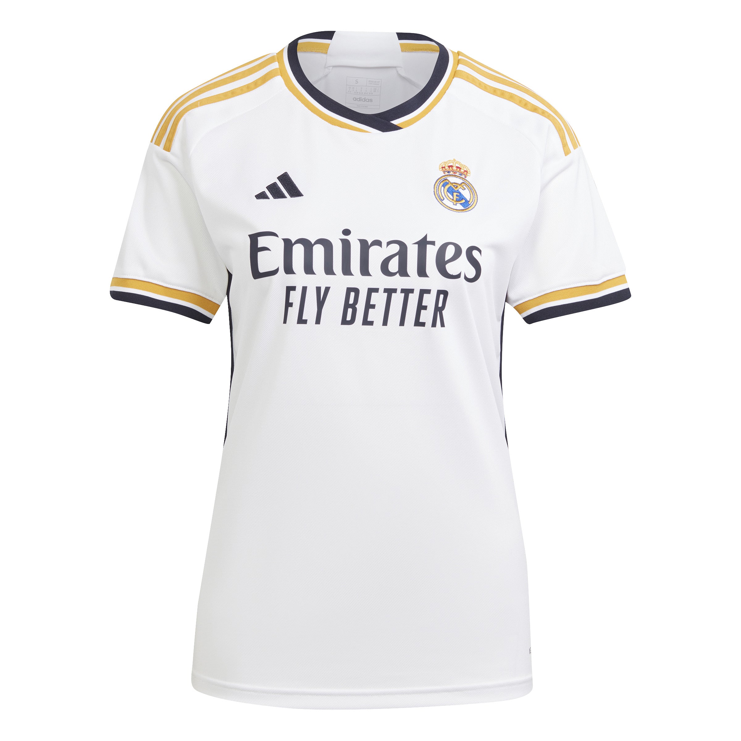 White adidas Real Madrid 2023/24 Home Shirt Women's