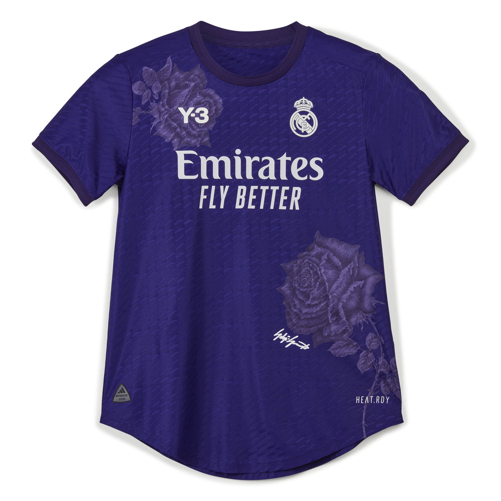 Y 3 Real Madrid Womens 2023 24 4th Jersey Purple HEAT.RDY Authentic Weston Corporation