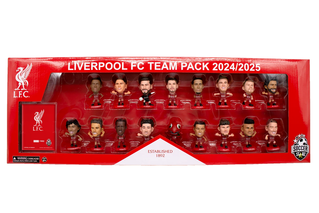 Soccerstarz - Liverpool Team Pack 17 Figurine 2024/25