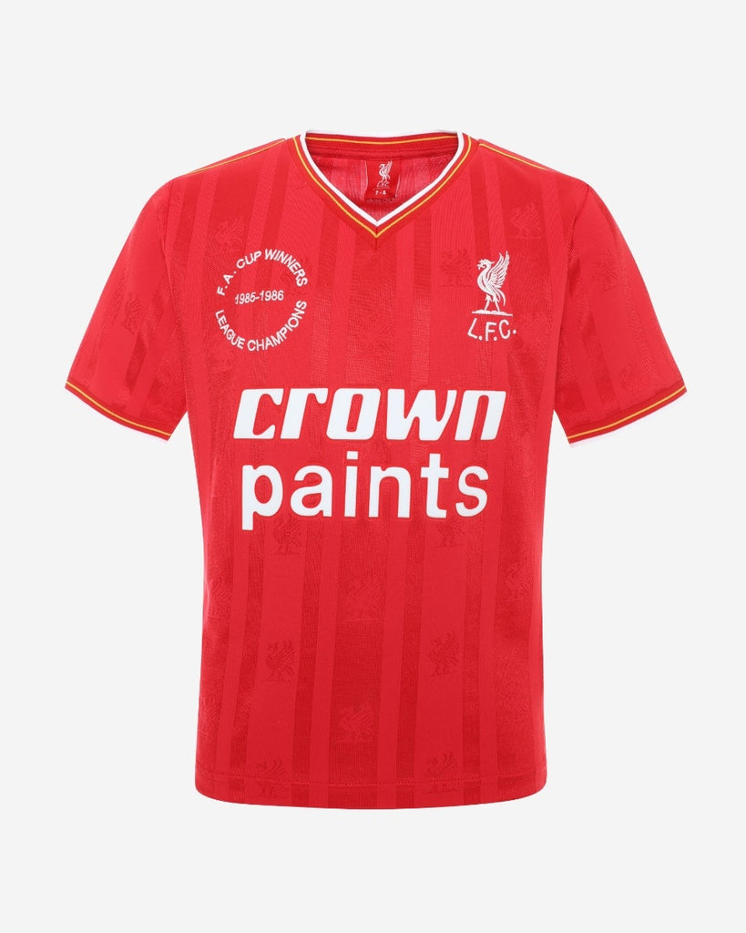 LFC Retro Junior 1986 Home Shirt