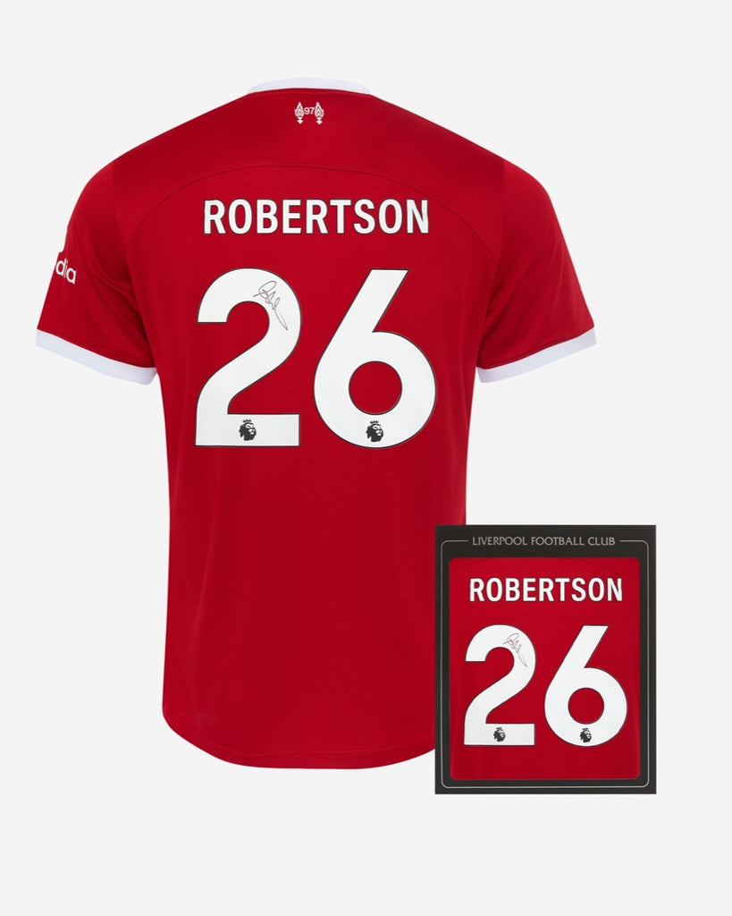 LFC Signed 23/24 Robertson Boxed Shirt