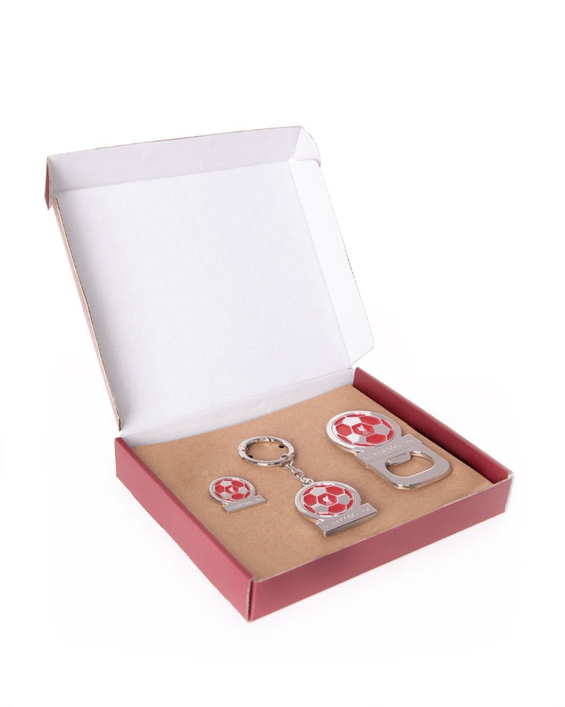 LFC Badge, Keyring & Bottle Opener Set