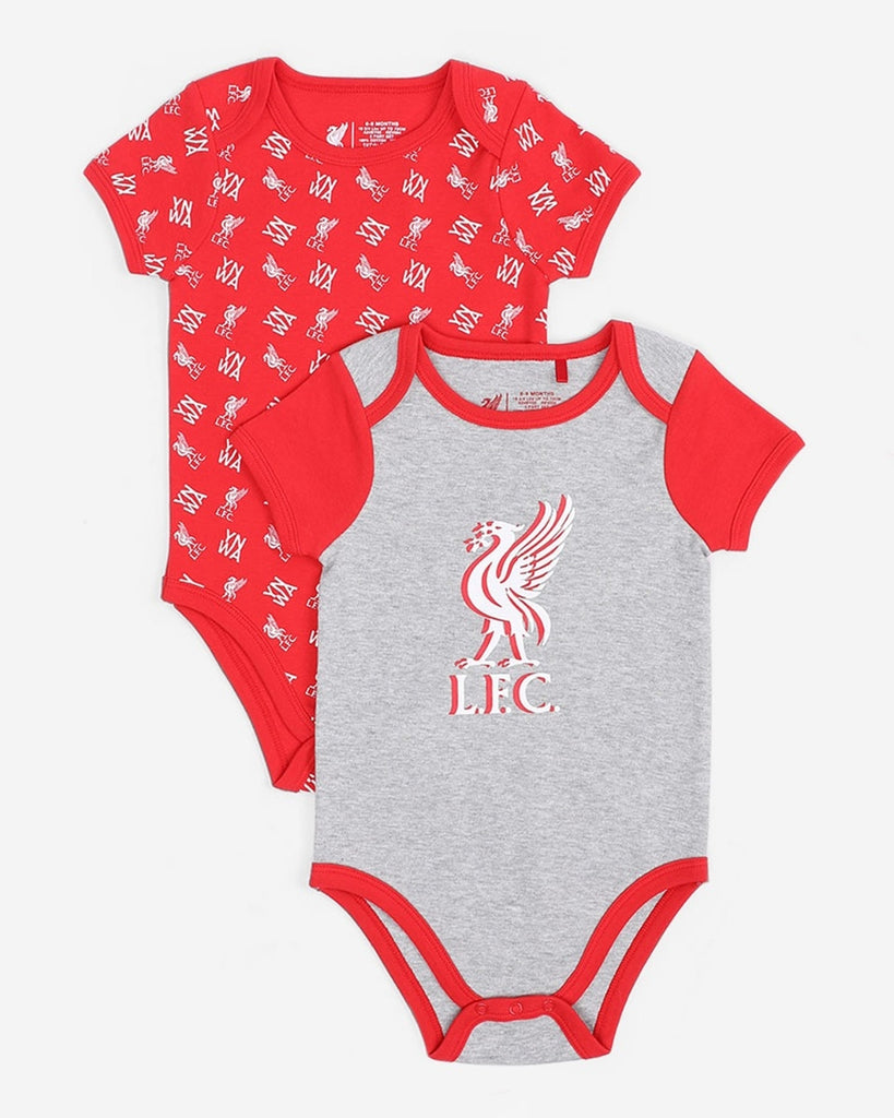 LFC Baby 2Pk Bodysuits Red