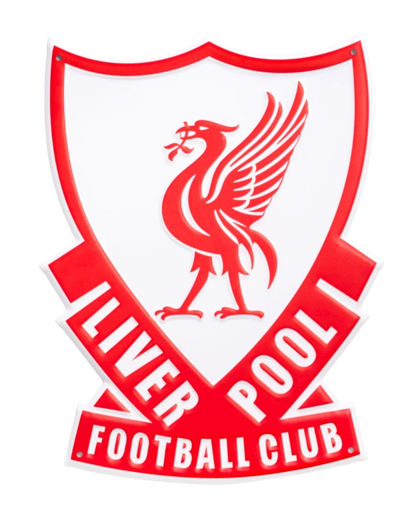 LFC Retro Crest Metal Sign