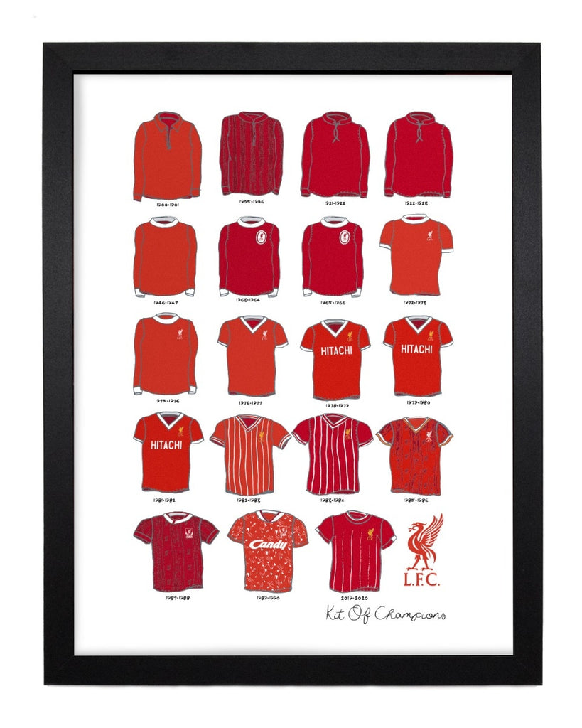 LFC Kit of Champions Print