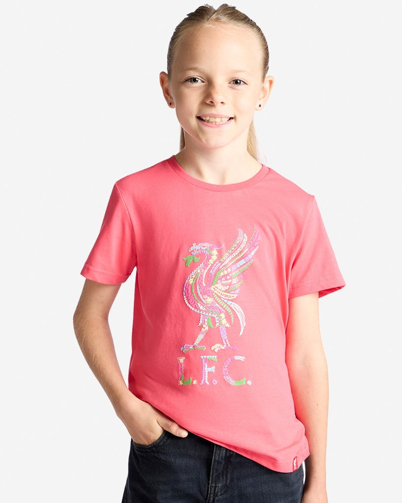 LFC Juniors Multi Bird Tee Raspberry