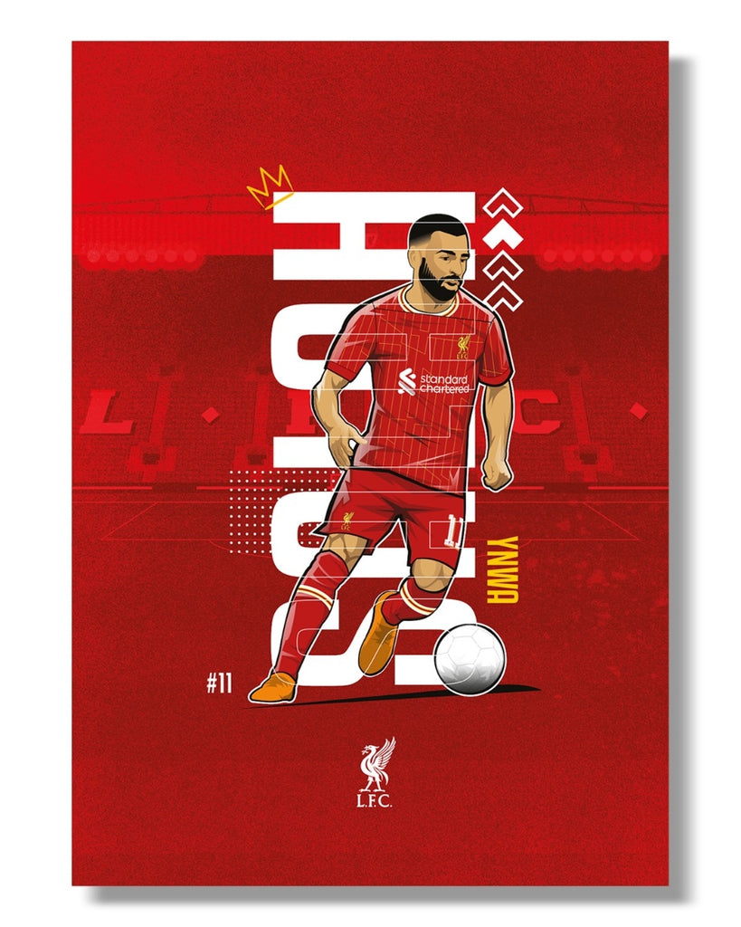 LFC 24/25 Salah A2 Print