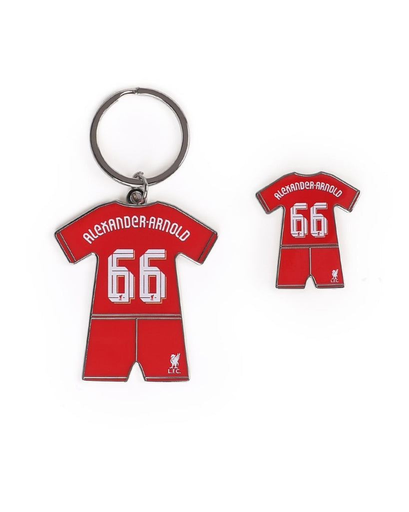 LFC 24/25 Trent Badge & Keyring Set