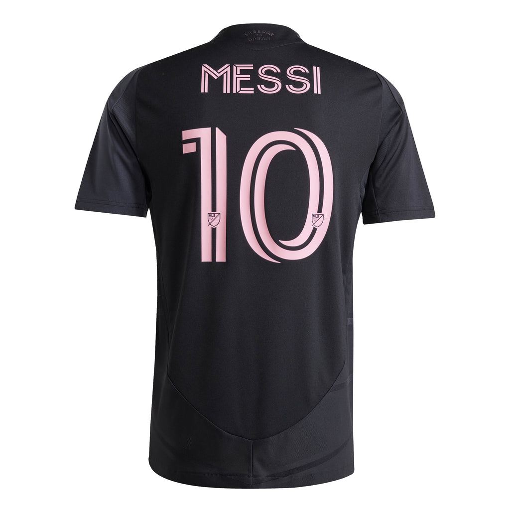 Inter Miami Adult 2025 Away Authentic Jersey w/ Messi Nameset