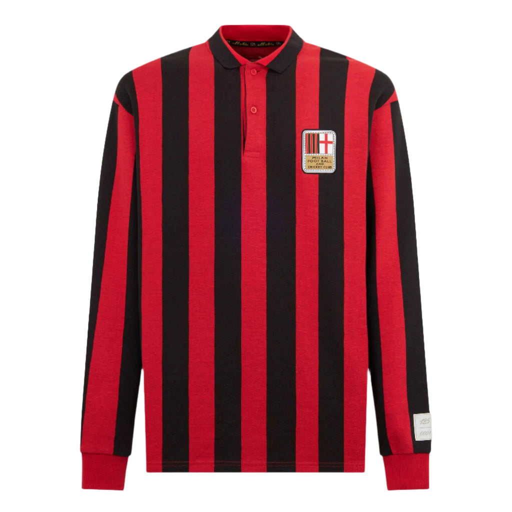 AC Milan Adult 125th Retro Long Sleeve Jersey