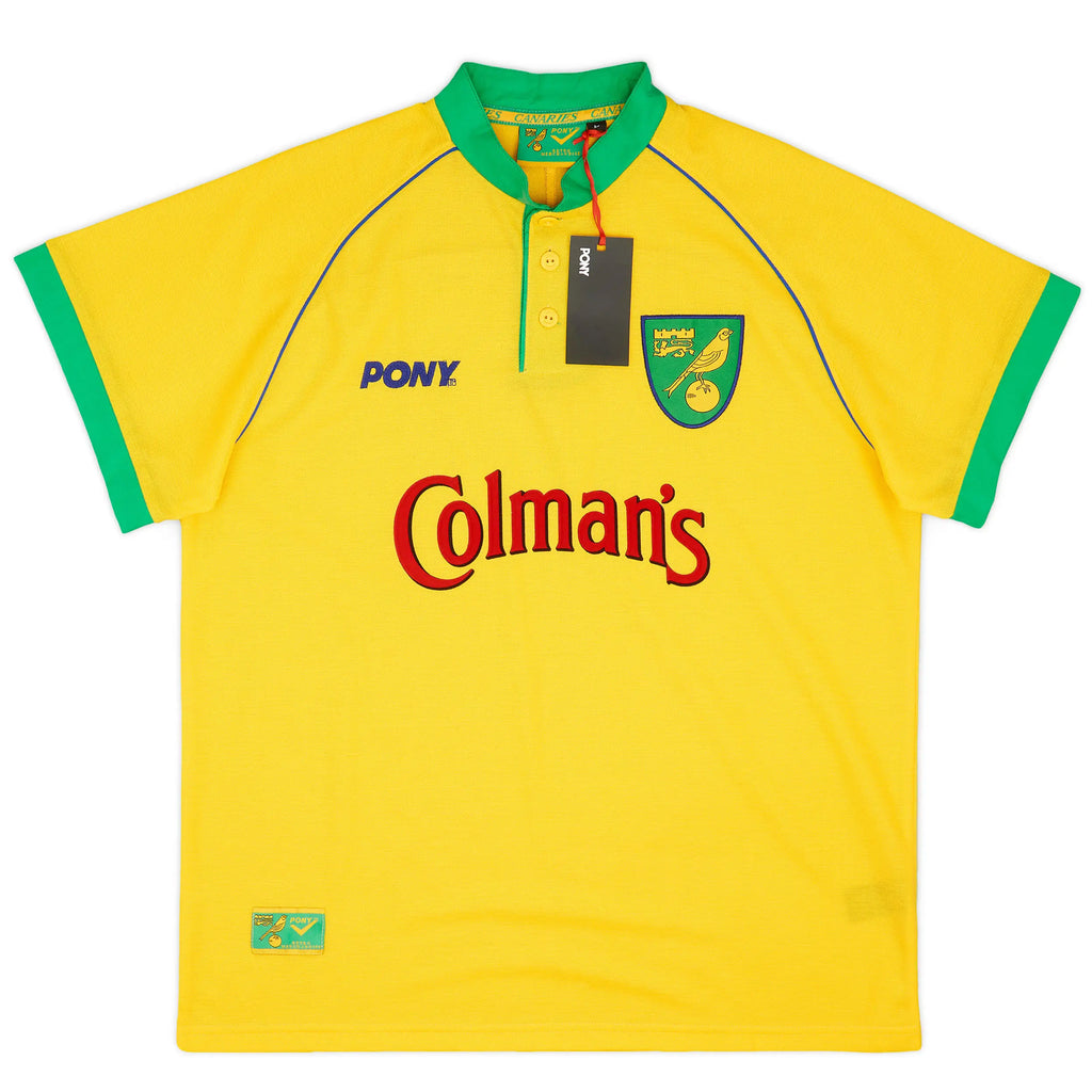 Norwich City FC Adult 1997/99 Home Jersey