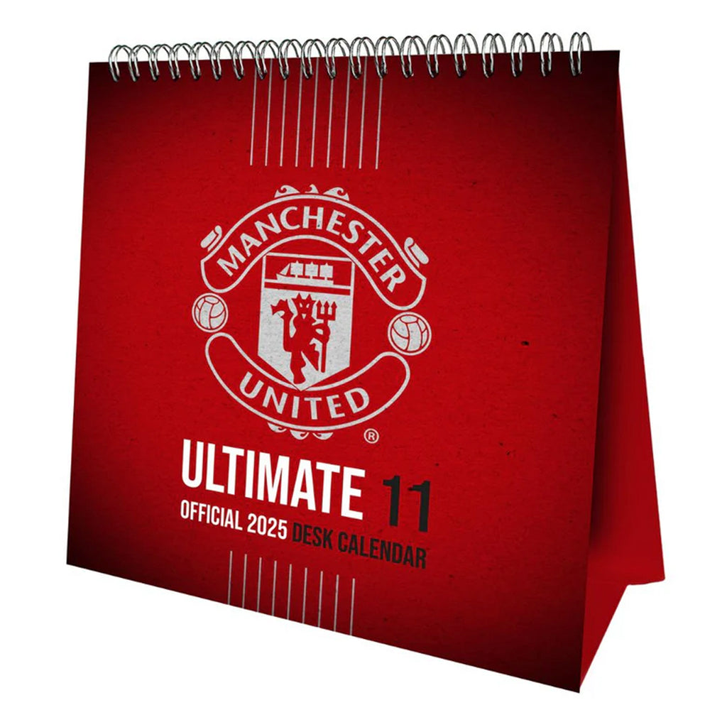 Manchester United 2025 Desk Easel Calendar