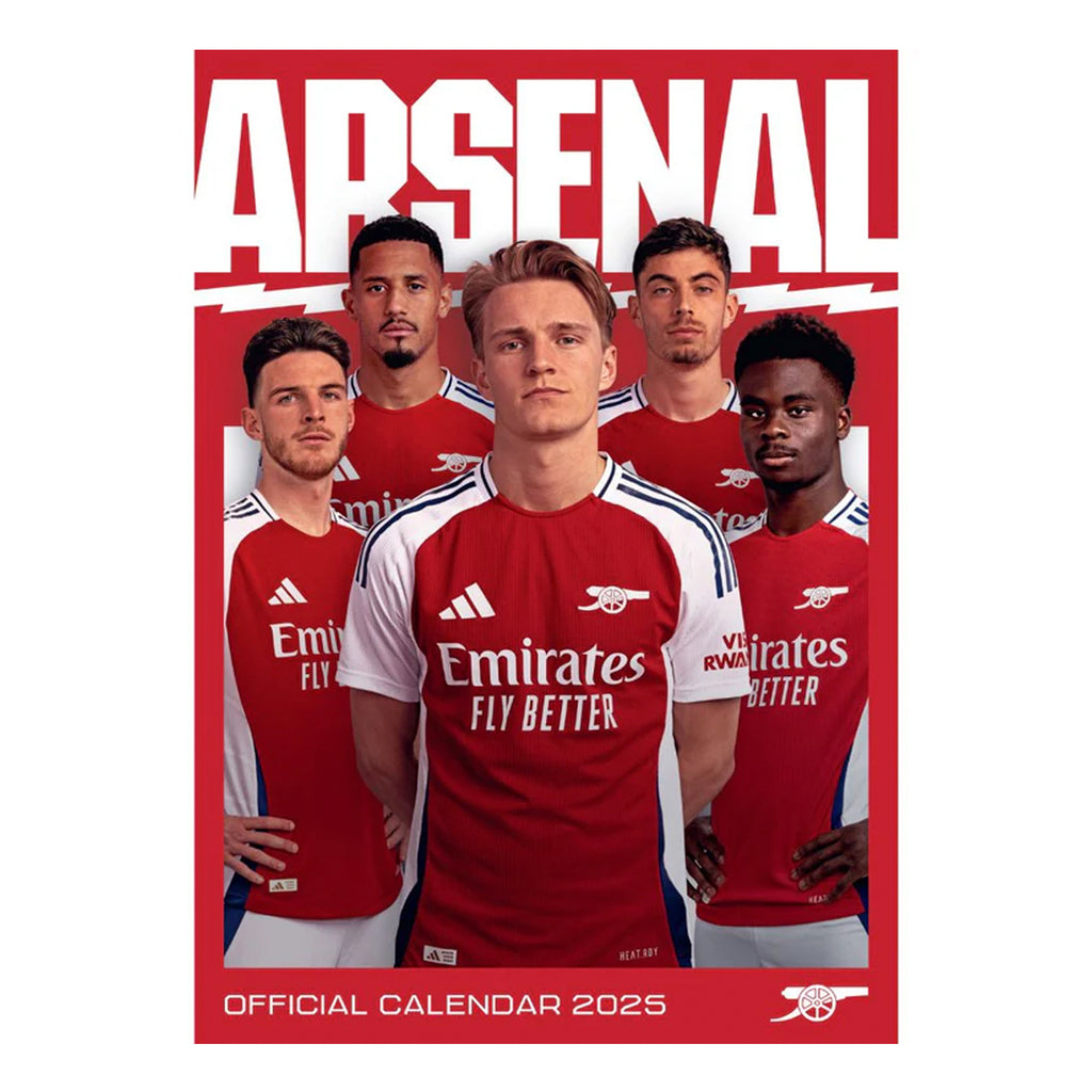 Arsenal 2025 A3 Calendar