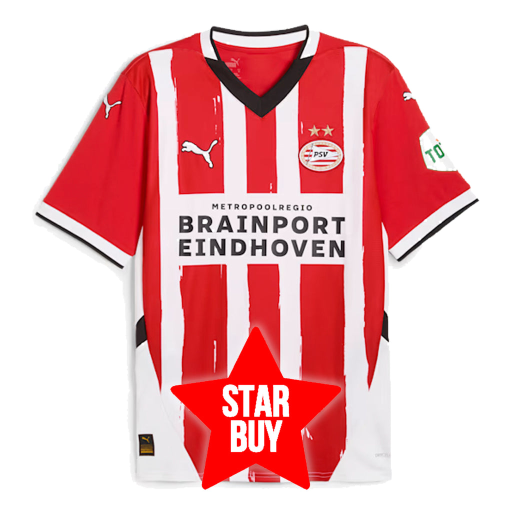 PSV Eindhoven Adult 2024-25 Home Jersey