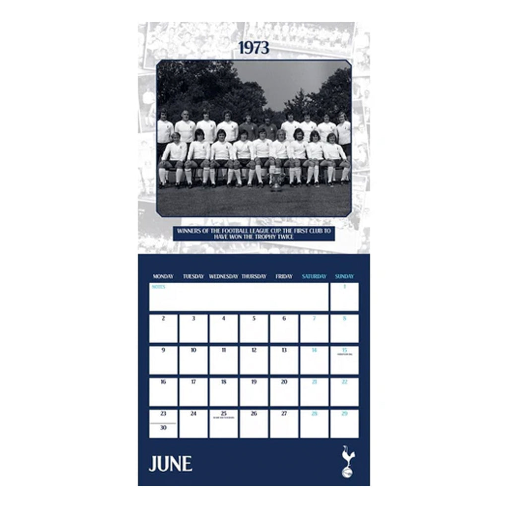 Tottenham Hotspur Legends 2025 Square Calendar