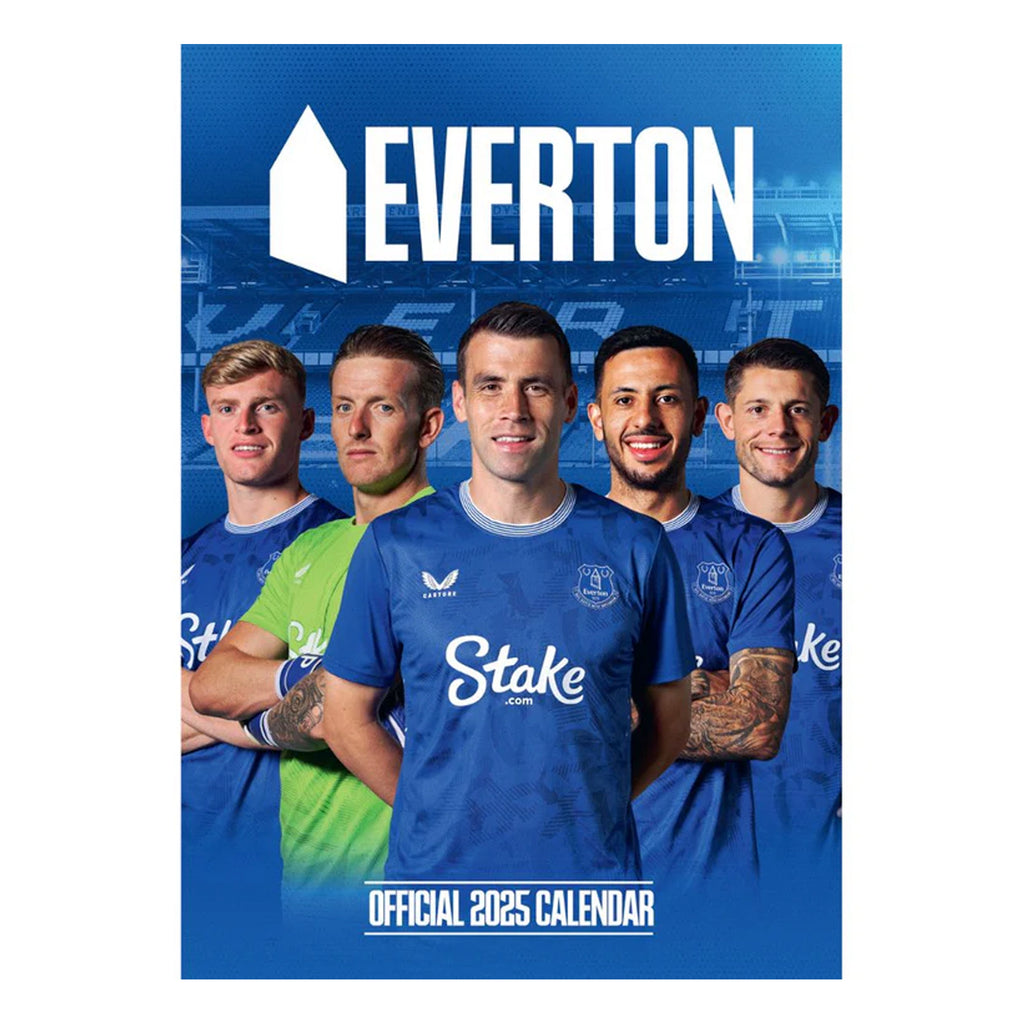 Everton 2025 A3 Calendar