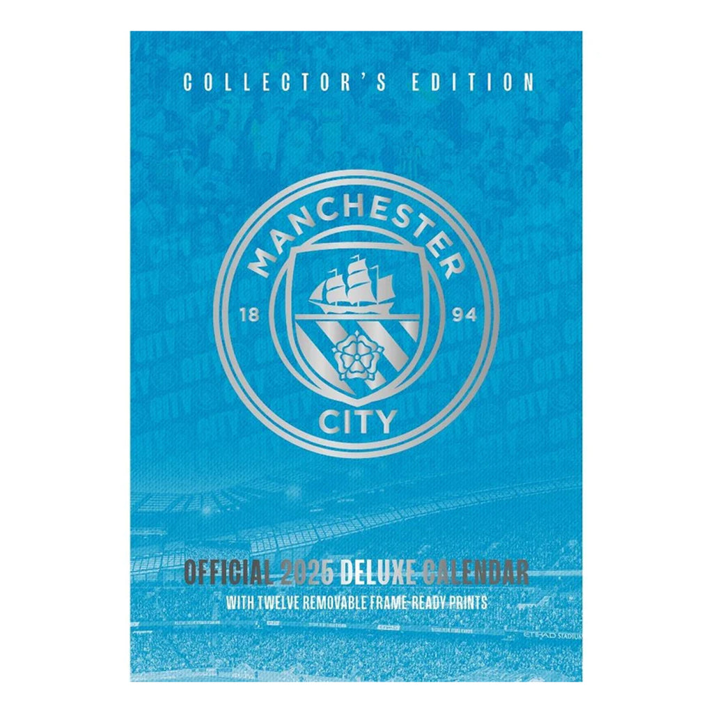 Manchester City 2025 A3 Deluxe Calendar