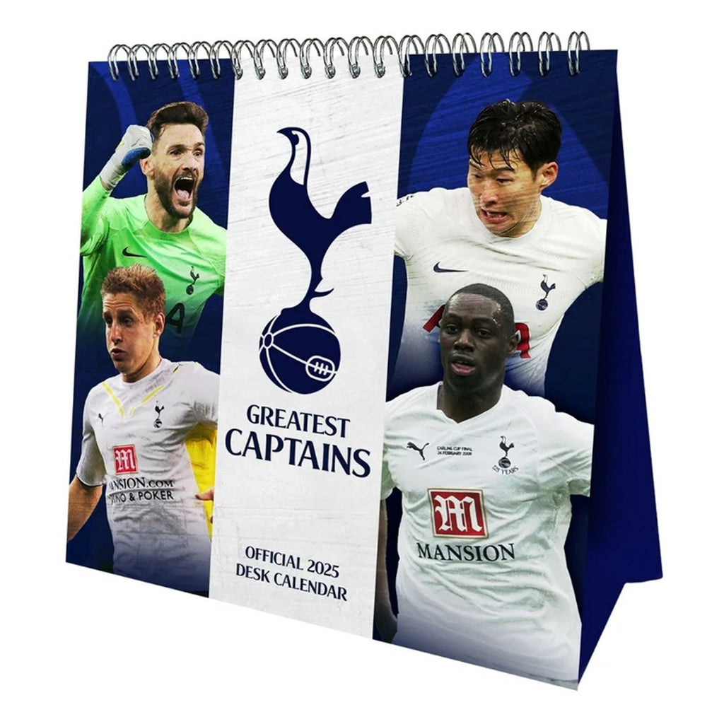 Tottenham Hotspur 2025 Desk Easel Calendar