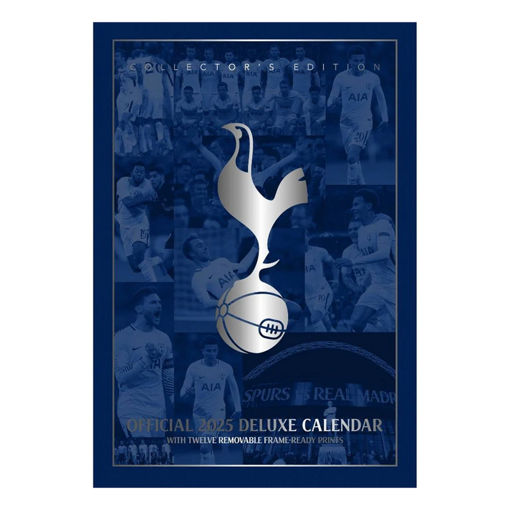 Tottenham Hotspur 2025 A3 Deluxe Calendar