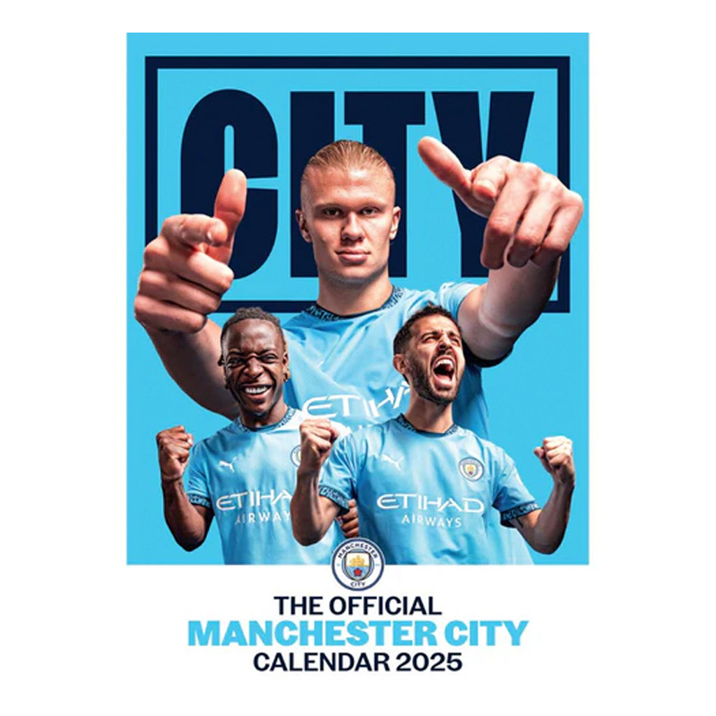 Manchester City 2025 A3 Calendar