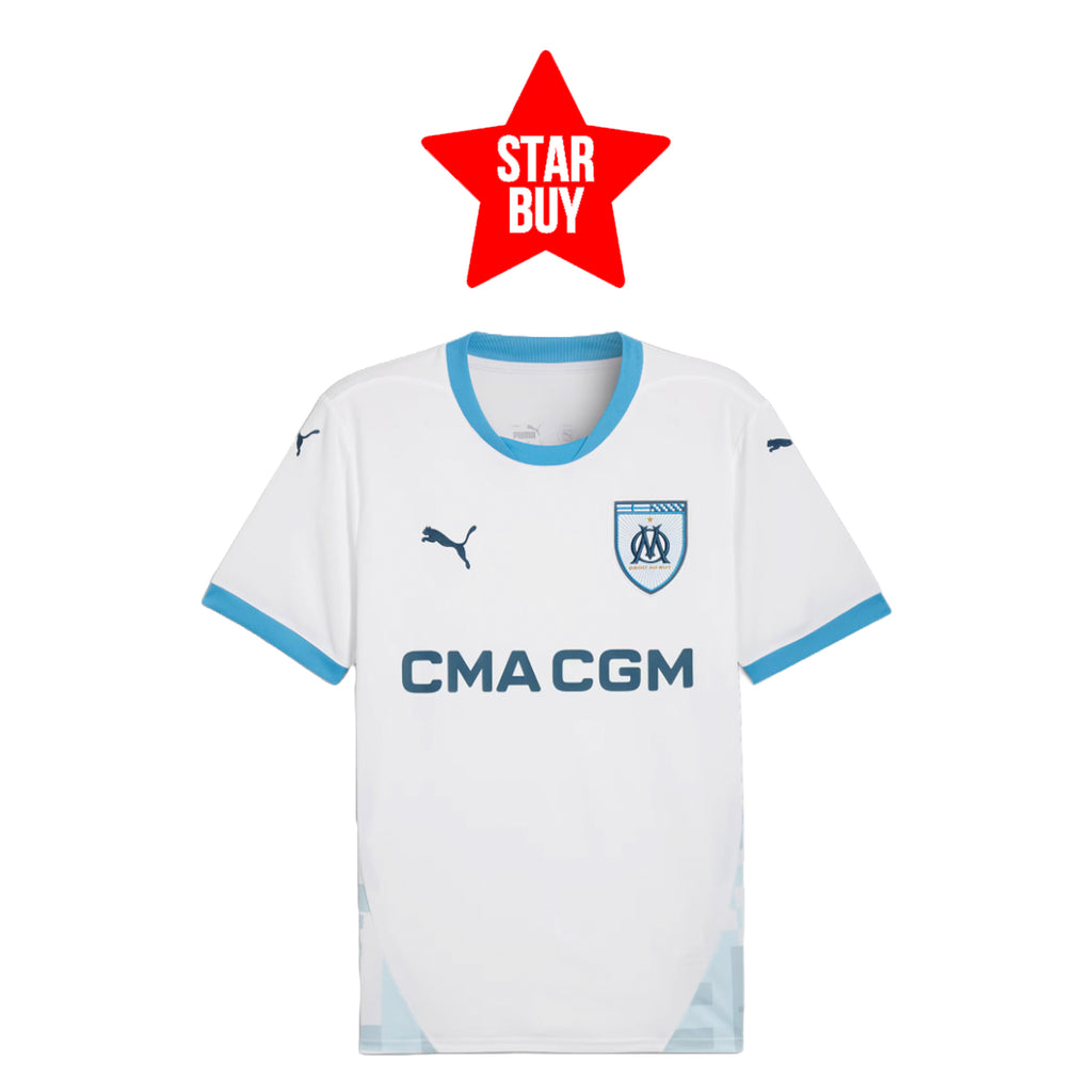 Olympique Marseille Adult 2024-25 Home Jersey