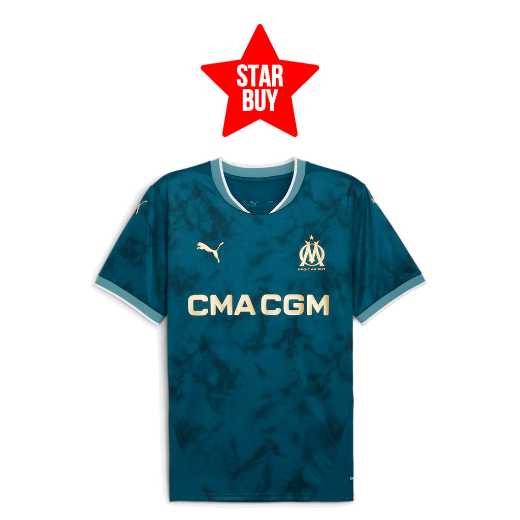 Olympique Marseille Adult 2024-25 Away Jersey