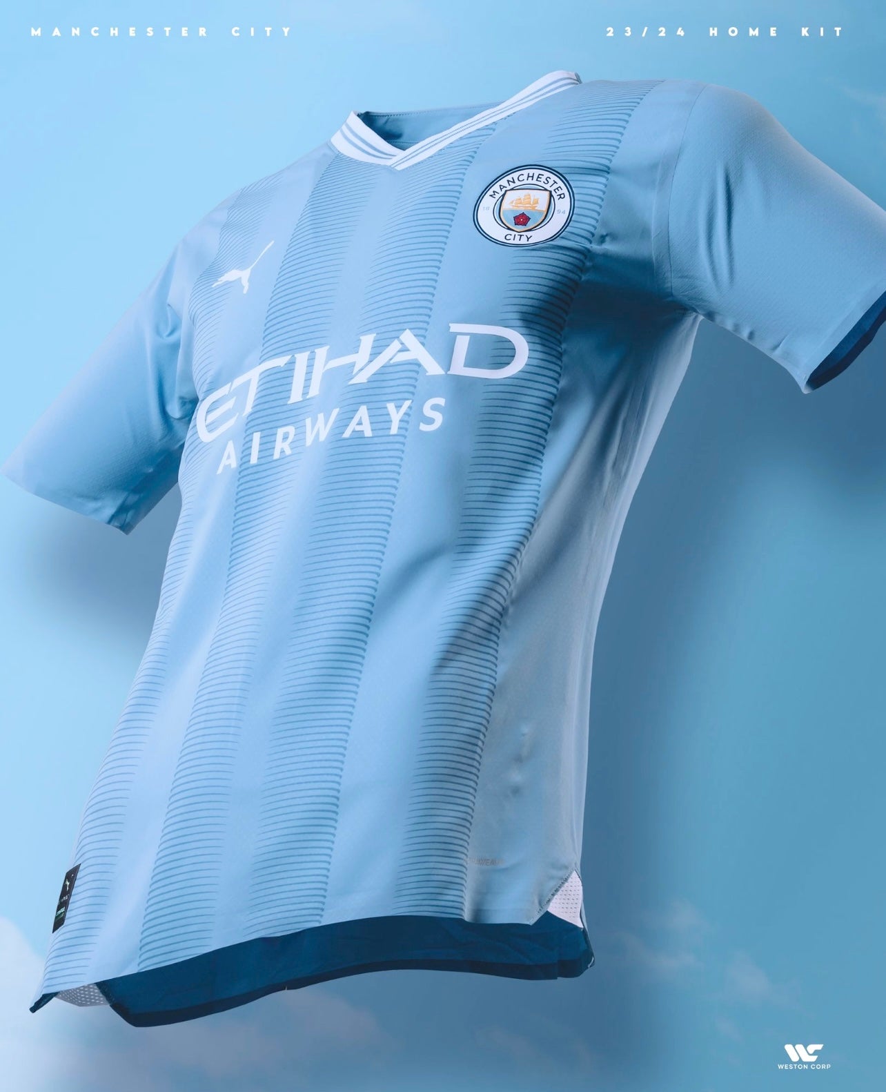 Authentic Puma Manchester City Soccer Jersey 2021/22