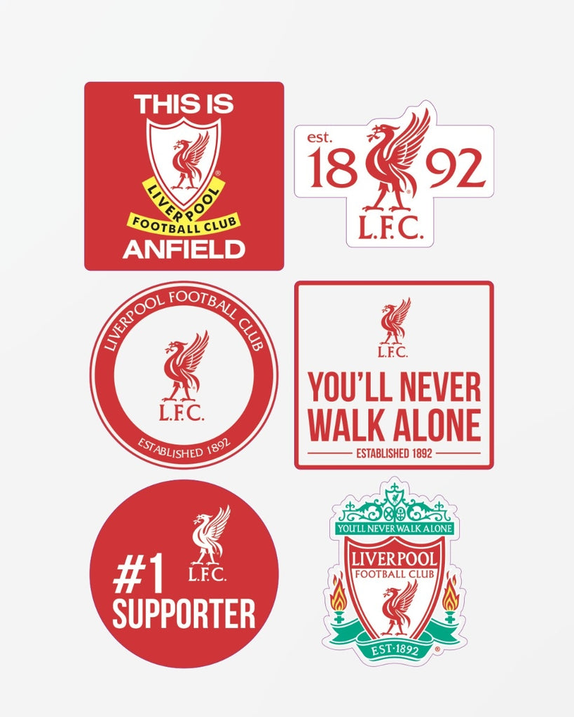 LFC Multi Set Car Stickers