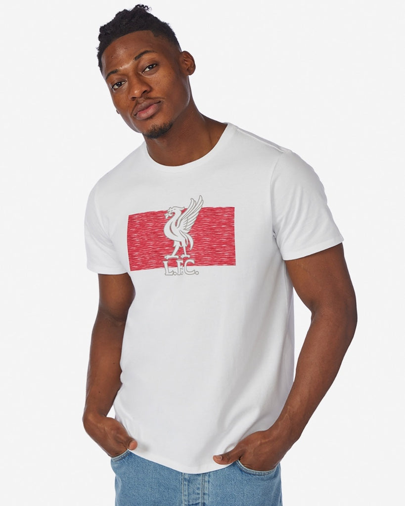 LFC Mens Block Graphic Tee White