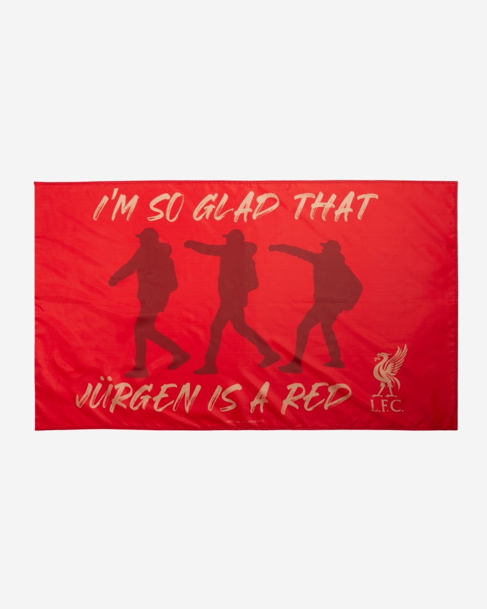 LFC I'm So Glad Klopp Flag – Weston Corporation