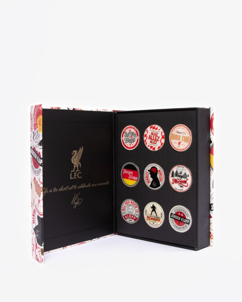 LFC Jürgen Klopp Limited Edition Badge Set