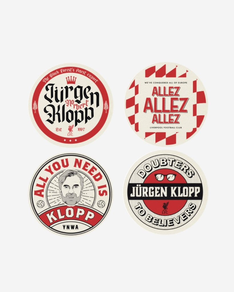 LFC Jürgen Klopp Coaster Set