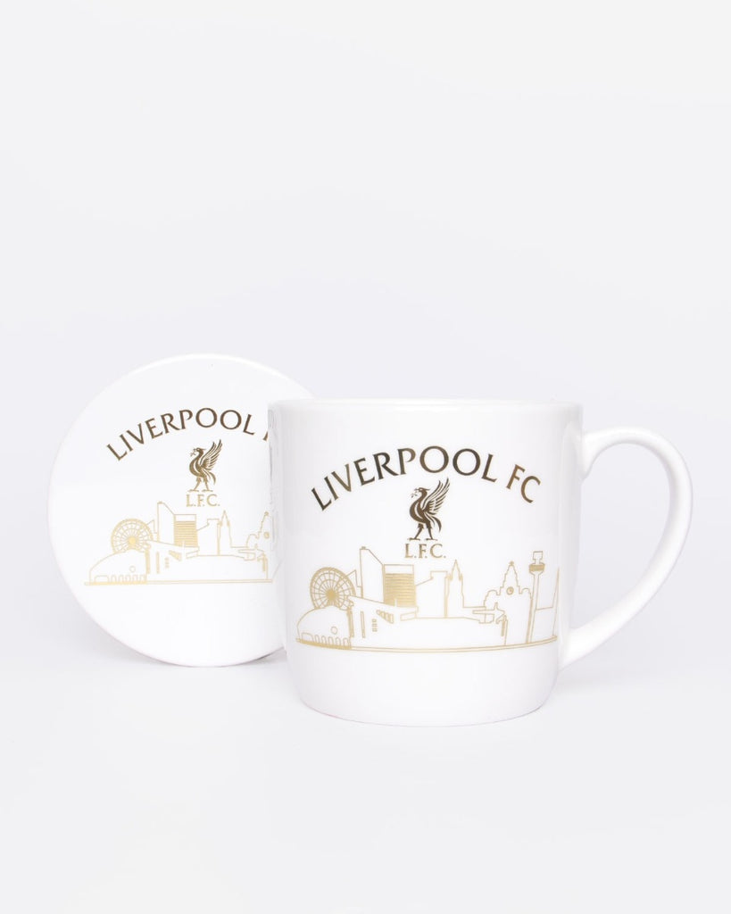 LFC Liverpool Skyline Mug & Coaster Set