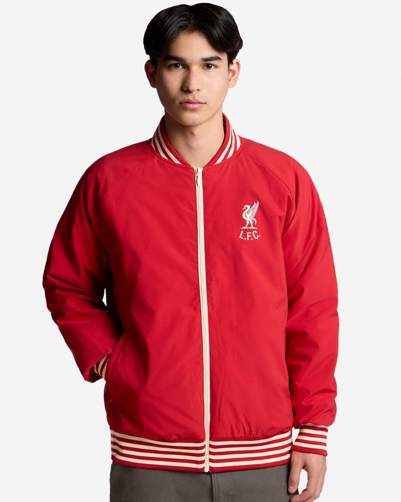 LFC Adults Shankly Bomber Jacket Red