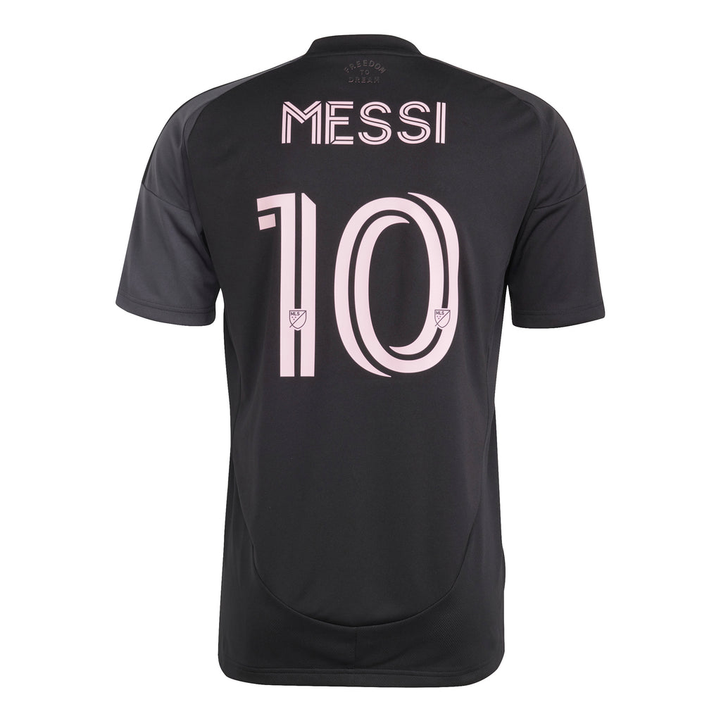 Inter Miami Adult 2025 Away Jersey w/ Messi Nameset