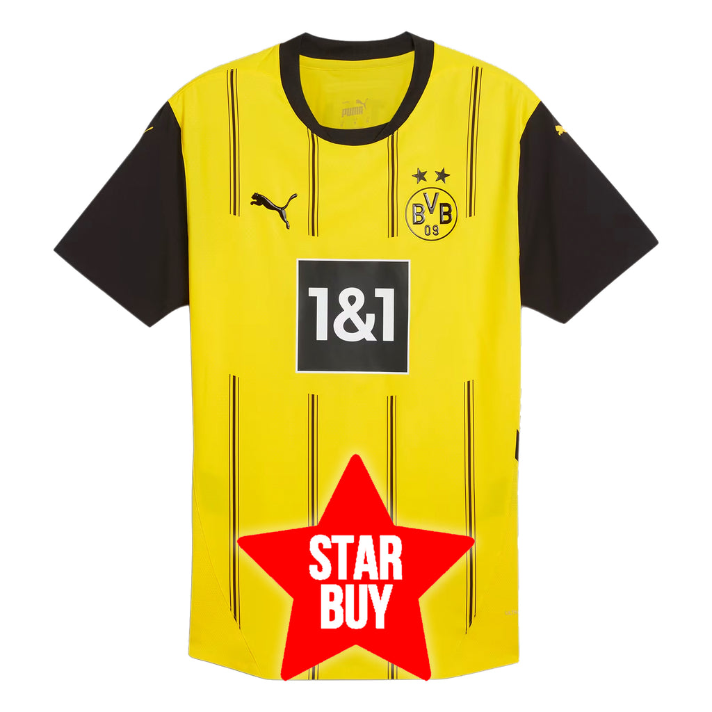 Borussia Dortmund Adult 2024-25 Home Authentic Jersey