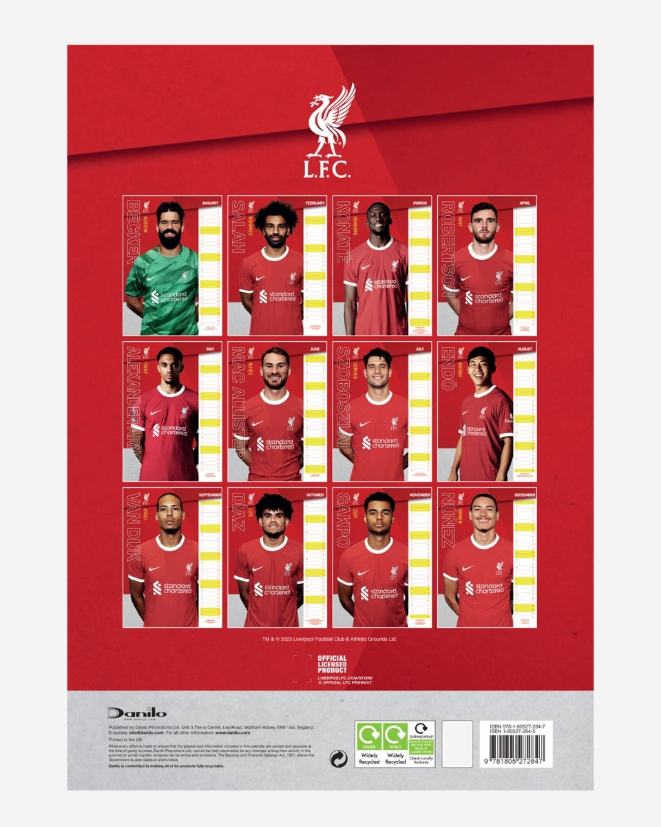 LFC Calendar 2024 Weston Corporation