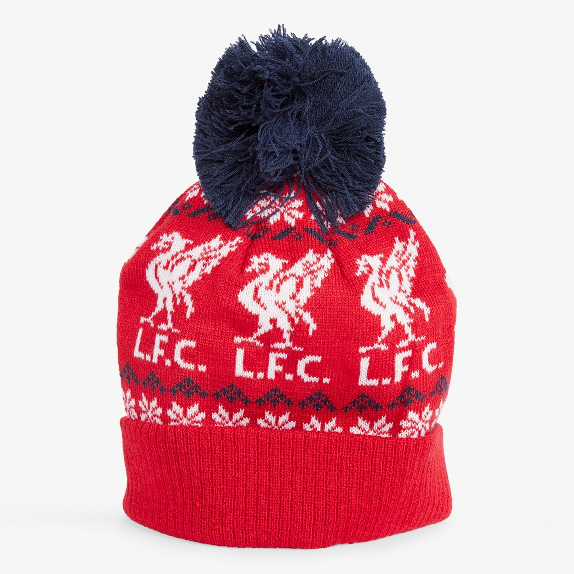 Lfc cheap bobble hat