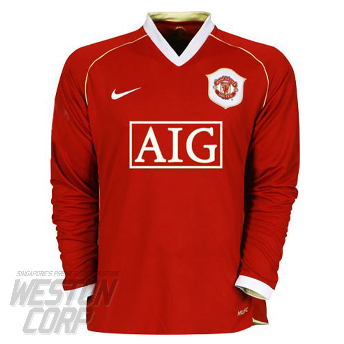 Ronaldo Manchester United EPL 2006 2007 Home Red Nepal