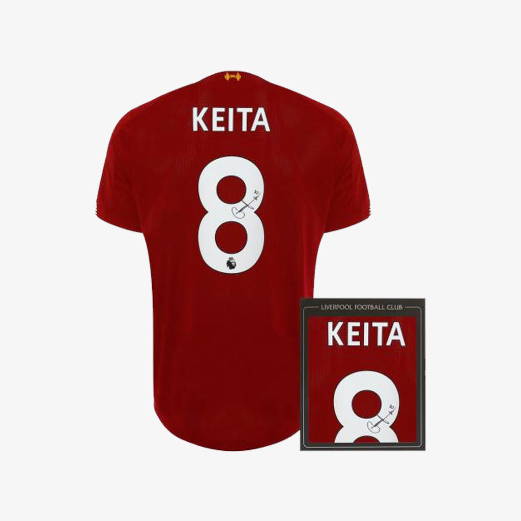 LFC Keita Signed 19/20 Boxed Shirt